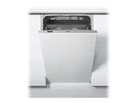 Whirlpool Dishwasher | WSIO 3T223 PCE X | Built-in | Width 45 cm | Number of place settings 10 | Number of programs 7 | Energy efficiency class E | Display | Inox – pilt 11