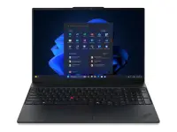 Lenovo ThinkPad E16 G3 AMD | Black | 16 " | IPS | WUXGA | 1920 x 1200 pixels | Anti-glare | AMD Ryzen 5 | 230 | 16 GB | SO-DIMM DDR5 | Solid-state drive capacity 512 GB | AMD Radeon 760M Graphics | Windows 11 Pro | 802.11ax | Bluetooth version 5.3 | Keyboard language English | Keyboard backlit | Warranty 36 month(s) | Battery warranty 12 month(s)