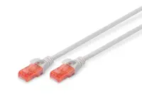 Digitus CAT 6 U/UTP | Patch cord | Length 10 m | Grey