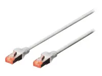 Digitus CAT 6 S/FTP | Patch cord | Length 1 m | Grey