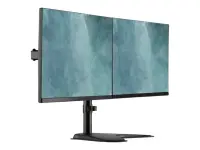 Digitus Desk Mount | DA-90401 | Adjustable Height, Rotate, Swivel | 15-32 " | Maximum weight (capacity) 2x8 kg | Black