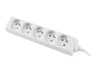 Lanberg Cable Power Strip, 5X French Outlets Quality-Grade Copper, 1.5 m | PS0-05E-0150-W – pilt 4