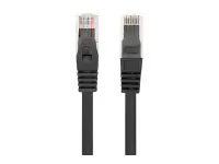 Lanberg | Patchcord Cat.6 UTP LSZH CU | PCU6-10CU-0100-BK | 1 m | Black – pilt 3