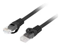 Lanberg | Patchcord Cat.6 UTP LSZH CU | PCU6-10CU-0200-BK | 2 m | Black