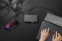 Asus Triple Display USB-C Dock Duo DC301 Duo | 90XB0A5N-BDS010 | Ethernet LAN (RJ-45) ports 1 | DisplayPorts quantity 2 | HDMI ports quantity 1 – pilt 10