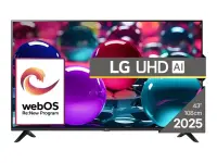 LG UHD AI 43UA73003LA teler 109,2 cm (43") 4K Ultra HD Nutiteleri funktsioon WiFi Must