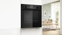 Bosch Oven | HBG578EB7 | 71 L | Electric | Pyrolysis | Knobs | Height 59.5 cm | Width 59.4 cm | Black – pilt 4