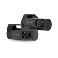 Mio MiVue R860WD, Dash Cam | GPS | Wi-Fi | Front and rear cams synchronized for recording with an unobstructed view; 11.26" IPS anti-glare touchscreen; Upgrade to the STARVIS 2 technology for clear details; Integrated high speed Wi-Fi – Quick pairing using QR code | Audio recorder