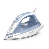 Tefal Virtuo 30 FV2C41E0 triikraud Kuivalt ja auruga triikimine Keraamiline tald 2000 W Sinine, Valge