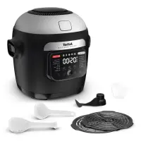 TEFAL Air Fryer and Multicooker | MY741CF0 Actifry | Power 1334 W | Capacity 6 L | Black/Silver