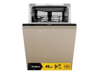 Whirlpool Dishwasher | WH6IC11BS7LA0 | Built-in | Width 44.8 cm | Number of place settings 11 | Number of programs 9 | Energy efficiency class C | Display | Black – pilt 9