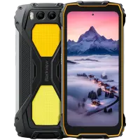 Blackview BV7300 LTE 6.67" HD+IPS 720x1604 90Hz Corning 5th MT6769V Octa-core 2.0GHz 6+256GB CAM Front 32MP Rear 50+20MP Night vision  IP68/IP69K/MIL-STD-810H NFC 15000mAh NO Charger Dual Camping lights Yellow – pilt 6