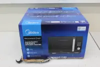 SALE OUT. Midea MAC23XF Microwave oven with Grill, Convection and Airfry, 23 L, Digital control, Black | Midea Microwave Oven | MAC23XF | Free standing | 800 W | Convection | 23 L | Grill | Black | DAMAGED PACKAGING, MISSING INNER PACKAGING, DEMO – pilt 2