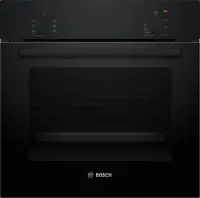 Bosch Oven | HBF010BA1 | 66 L | Electric | Manual | Knobs | Height 59.5 cm | Width 59.4 cm | Black