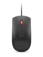 Lenovo Fingerprint Biometric USB Mouse Gen3 | Wired | USB-A | Black/Red