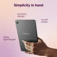 Lenovo Tab One Wi-Fi (without power adapter) | ZAF00254SE | 8.7 " | Luna Grey | IPS | 1340 x 800 pixels | MediaTek | Helio G85 | 4 GB | Soldered LPDDR4x | 64 GB | Wi-Fi | Front camera | 2 MP | Rear camera | 8 MP | Bluetooth | 5.3 | Android | 14 or Later | Warranty 24 month(s) | Clear Case, USB-A to USB-C cable, Manual – pilt 16