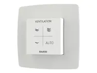 DUCO CO2 Room Sensor with Control RF/Wired, White – pilt 2