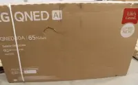 SALE OUT. LG 65QNED80A3A | 65 | Smart TV | webOS | UHD | DAMAGED PACKAGING