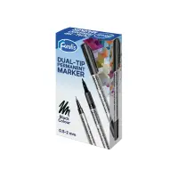 CD/DVD marker FOROFIS, kahe otsaga 0,5/2,0mm, must – pilt 2