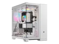 Corsair Dual Chamber PC Case | iCUE LINK 6500X RGB | White | Mid Tower | ATX