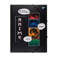 Dokumendikaas kummiga YES A4 Anime