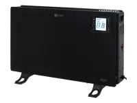 Camry Fan Heater with Remote Control | CR 7739 | Convection Heater | 2000 W | Number of power levels 3 (750W/1250W/2000W) | Black – pilt 6