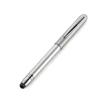 Tempel Colop Pen Alu Magnet, hõbedane korpus, must padi