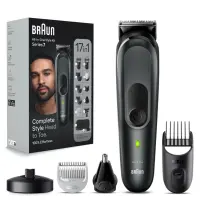 Braun | 17-in-1 Multi-grooming Style Kit | MGK7491 | Cordless | Number of length steps 13 | Grey – pilt 14