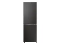 Refrigerator | ECN2CQTEB186 | Candy Energy efficiency class Class E | Freestanding | Height 185 cm | Combi | No Frost system | Fridge net capacity 235 L | Freezer net capacity 120 L | 38 dB | Black