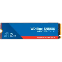 SSD POWERED BY SANDISK WD Blue SN5100 2TB M.2 2280 PCIe Gen4 x4 NVMe QLC 3D