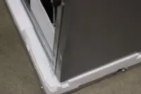 SALE OUT. Midea MDRB548MME46 Refrigerator, E, Freestanding, Combi, Height 186 cm, Fridge net 271L, Freezer net 130L, Grey | Midea Refrigerator | MDRB548MME46 | Energy efficiency class E | Free standing | Combi | Height 186 cm | No Frost system | Fridge net capacity 271 L | Freezer net capacity 130 L | 35 dB | Grey | DAMAGED PACKAGING, DENT ON THE L – pilt 7