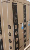 SALE OUT. Midea MDRB548MME46 Refrigerator, E, Freestanding, Combi, Height 186 cm, Fridge net 271L, Freezer net 130L, Grey | Midea Refrigerator | MDRB548MME46 | Energy efficiency class E | Free standing | Combi | Height 186 cm | No Frost system | Fridge net capacity 271 L | Freezer net capacity 130 L | 35 dB | Grey | DAMAGED PACKAGING, DENT ON THE L – pilt 9