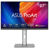 Asus | ProArt PA27JCV | 27 " | IPS | 16:9 | 60 Hz | 5 ms | 5120 x 2880 pixels | 400 cd/m² | HDMI ports quantity 1 – pilt 12