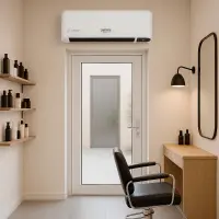 Camry Air Curtain Heater with LED Display | CR 7753 | Air curtain | 2000 W | White | IP22 – pilt 3