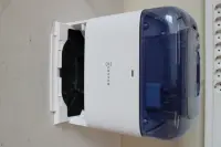 SALE OUT. Ecovacs DEEBOT mini Vacuum cleaner, Robot, Wet&Dry, ZeroTangle Technology, Agile Navigation, White/Blue + Auto-empty station | Ecovacs Robotic Vacuum Cleaner | DEEBOT mini BLUE | Wet&Dry | Li-ion | 3200 mAh | Dust capacity 1.8 L | 8000 Pa | White/Blue | DAMAGED PACKAGING, ITEM USED, SCRATCHED AND DIRTY