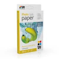 ColorWay Photo Paper, 50 sheets | Premium Semi-Glossy | 255 g/m² | 10x15