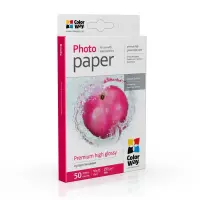 ColorWay Photo Paper, 50 sheets | Premium High Glossy | 255 g/m² | 10x15