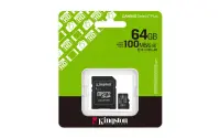 Kingston Canvas Select Plus | 64 GB | microSD | Flash memory class Class 10, UHS-I, U1/U3, video class 10/30, A1 – pilt 6