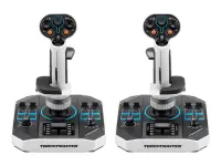 Thrustmaster Sol-R 2 HOSAS Space Sim Duo Must, Valge USB 1 Analoog/digitaal PC