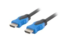 Lanberg HDMI M/M V2.0 Cable 4K CU, Black | CA-HDMI-20CU-0018-BK | 1.8 m