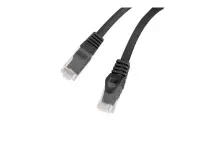 Lanberg | Patchcord Cat.6 UTP LSZH CU | PCU6-10CU-0300-BK | 3 m | Black – pilt 6