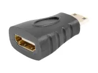 Lanberg Adapter HDMI (F) to HDMI MINI (M) | AD-0037-BK