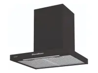 CATA Hood | SYGMA 6010 BK | Wall mounted | Energy efficiency class A | Width 60 cm | 802 m³/h | Electronic | LED | Black