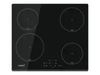 CATA Hob | IB 6324E2 BK | Induction | Number of burners/cooking zones 4 | Touch | Timer | Black