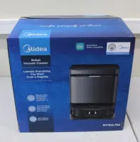 SALE OUT. Midea V15 Robot Vacuum Cleaner | Midea Robot Vacuum Cleaner | V15 | Wet&Dry | 5200 mAh | Dust capacity 3 L | 16200 Pa | Black | MISSING INNER PACKAGING, DEMO