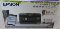 SALE OUT. Epson EcoTank L5310, 4-in-1, Print, Scan, Copy, Fax | Epson | Multifunctional printers | EcoTank L5310 | Inkjet | Colour | A4 | Wi-Fi | Black | DAMAGED PACKAGING AND CHARGER – pilt 2