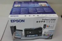 SALE OUT. Epson EcoTank L5310, 4-in-1, Print, Scan, Copy, Fax | Epson | Multifunctional printers | EcoTank L5310 | Inkjet | Colour | A4 | Wi-Fi | Black | DAMAGED PACKAGING AND CHARGER