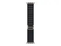 Apple | 49mm Black Alpine Loop - Medium - Natural Titanium Finish