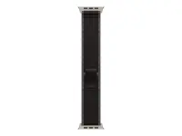 Apple 49mm Black/Charcoal Trail Loop - S/M - Natural Titanium Finish | Apple