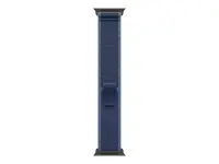 Apple 49mm Blue/Bright Blue Trail Loop - M/L - Black Titanium Finish | Apple